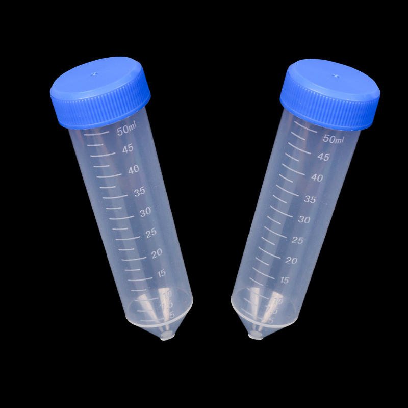 50ml Flat Bottom/Conical/Round Plastic Centrifuge Tubes 