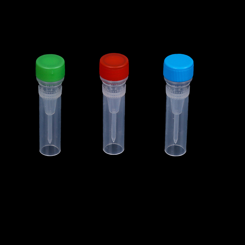 0.5mL Laboratory Plastic Microcentrifuge Tubes – Flat Bottom Frozen Storage Tubes with Screw Cap & Gasket | Biolabstrade