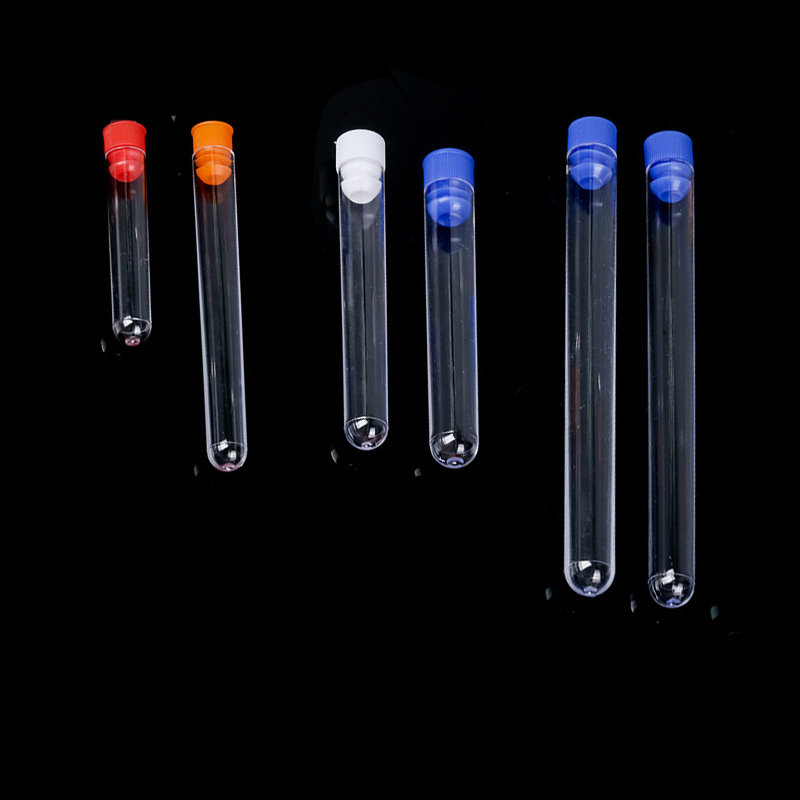 Disposable Round Bottom Plastic Test Tubes with Caps – PP Laboratory Tubes | Biolabstrade Lab Essentials
