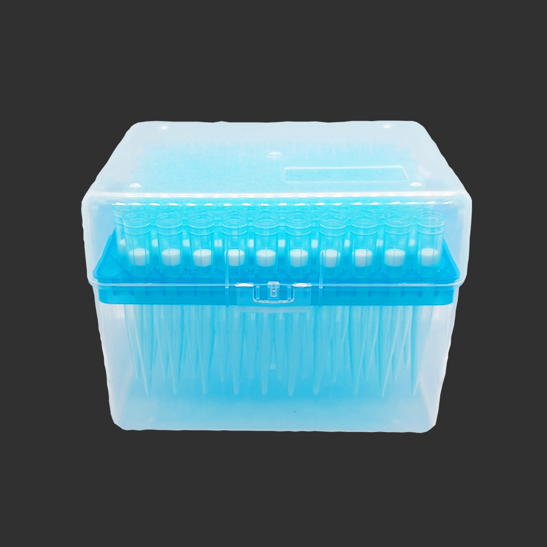 1mL Racked Micro Pipette Tips – 96pcs/Box, 1000 ΜL Filter Tips, PP Material