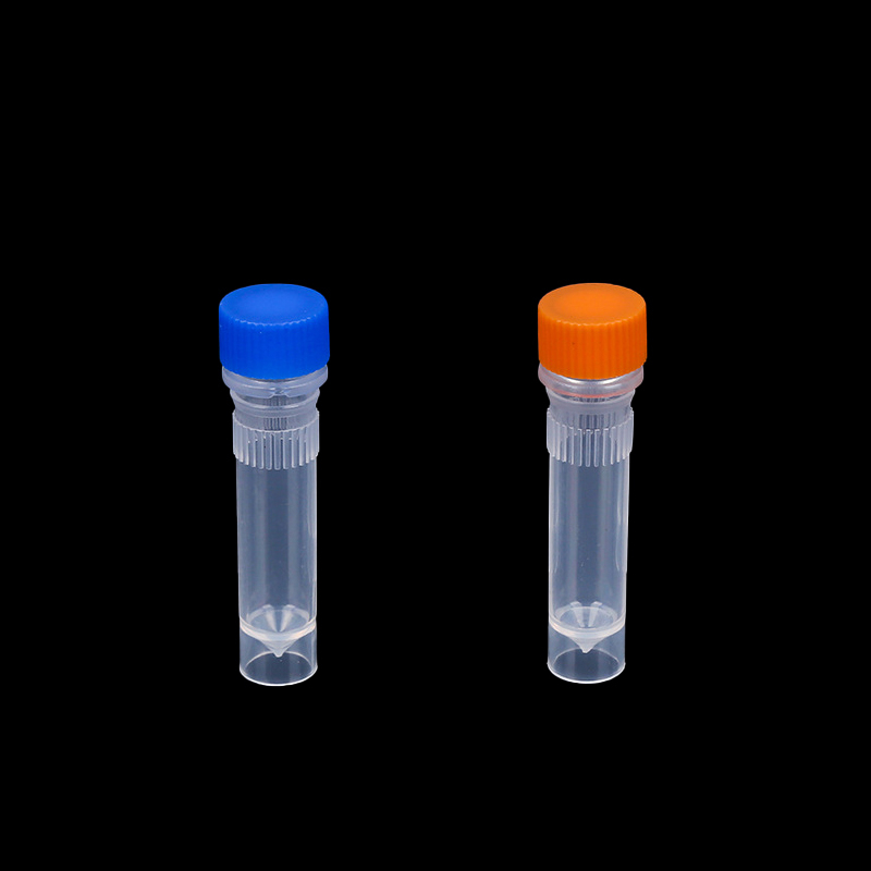 Disposable Flat Bottom 2ml Plastic Centrifuge Tubes Freezing Storage Tube with Screw Cover And Gasket